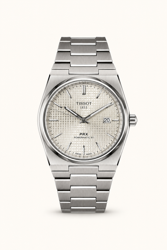 Tissot PRX Powermatic 80 Silver Dial Watch