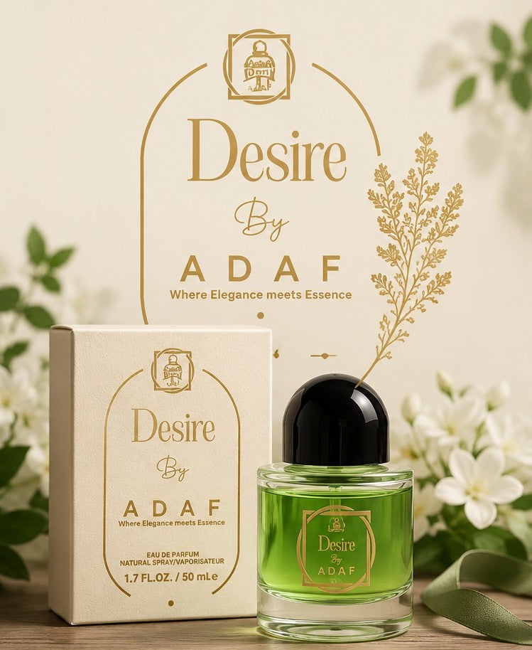 Desire by ADAF Eau de Parfum for Men (50ml) – Long Lasting Luxury Fragrance