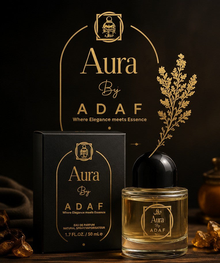 Aura by ADAF Eau de Parfum for Women (50ml) – Long Lasting Luxury Fragrance