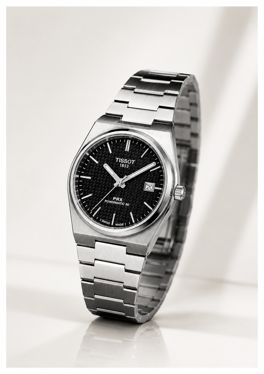 Tissot PRX Powermatic 80 Silver Dial Watch